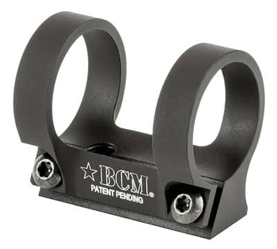 BCM GUNFIGHTER 1-inch black KeyMod light mount Mod 0