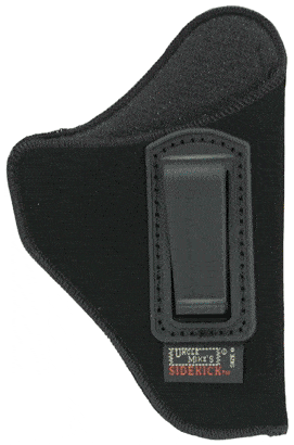 Black size 0 right-hand open-style inside-the-pant holster