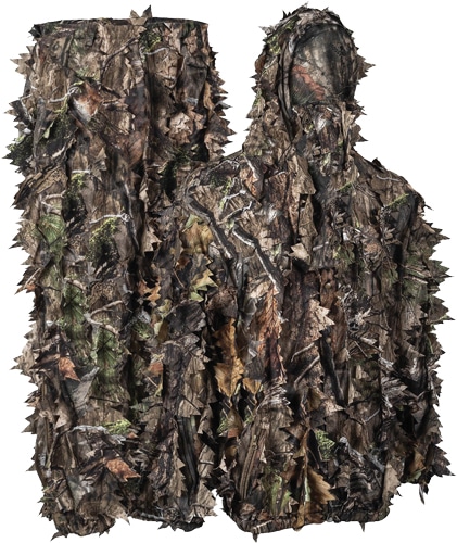 Titan 3D leafy suit with Mossy Oak pattern, jacket and pants