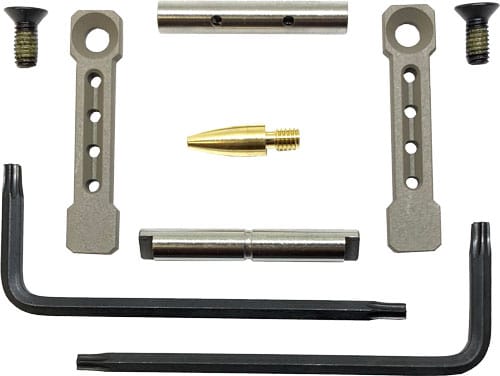 KNS Precision Gen ST non-rotating AR-15/M16 pin kit with .154 FDE sideplates