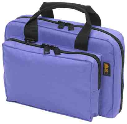 US PeaceKeeper Mini Range Bag in purple with eight magazine holders