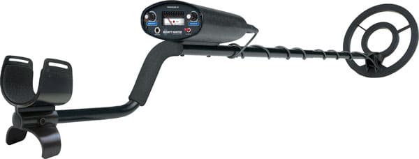 Bounty Hunter Tracker IV recreational metal detector with 8-inch waterproof search coil