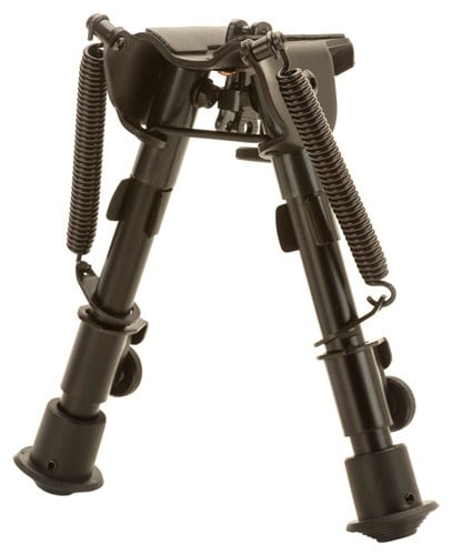 TacShield Sport Ridge heavy-duty adjustable bipod, 6 to 9 inches, matte black