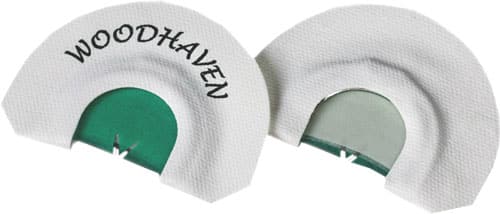 WoodHaven Classic V3 turkey call with white and green components