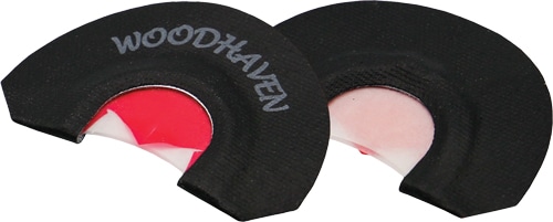 Woodhaven Calls Hammer T three-reed black and red mouth game call