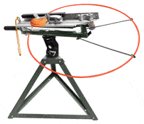Do All Outdoors Clay Hawk Full Cock Trap for launching clay targets