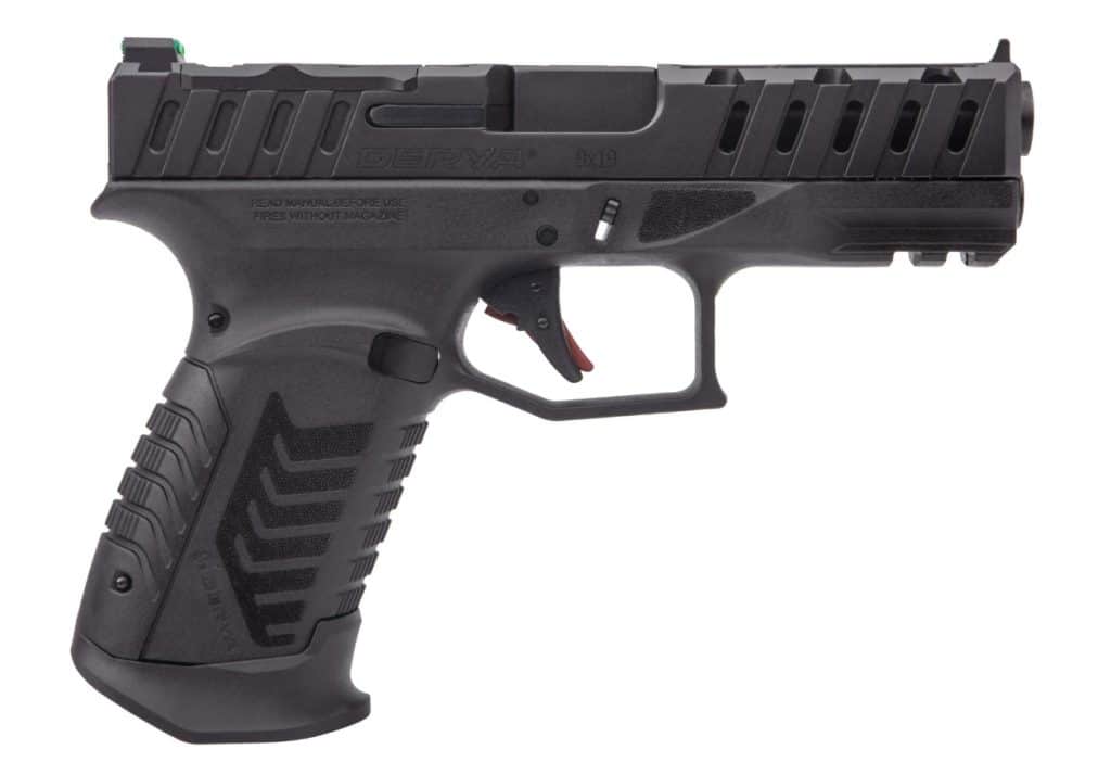 Derya DY9 Island 9mm pistol with 3.86-inch barrel and optic-ready slide