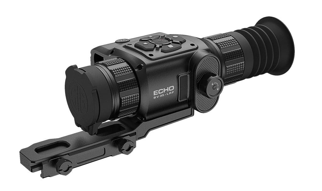 Sig Sauer ECHO SV35-LRF thermal sight with 1.5-12x35mm optic and Picatinny mount
