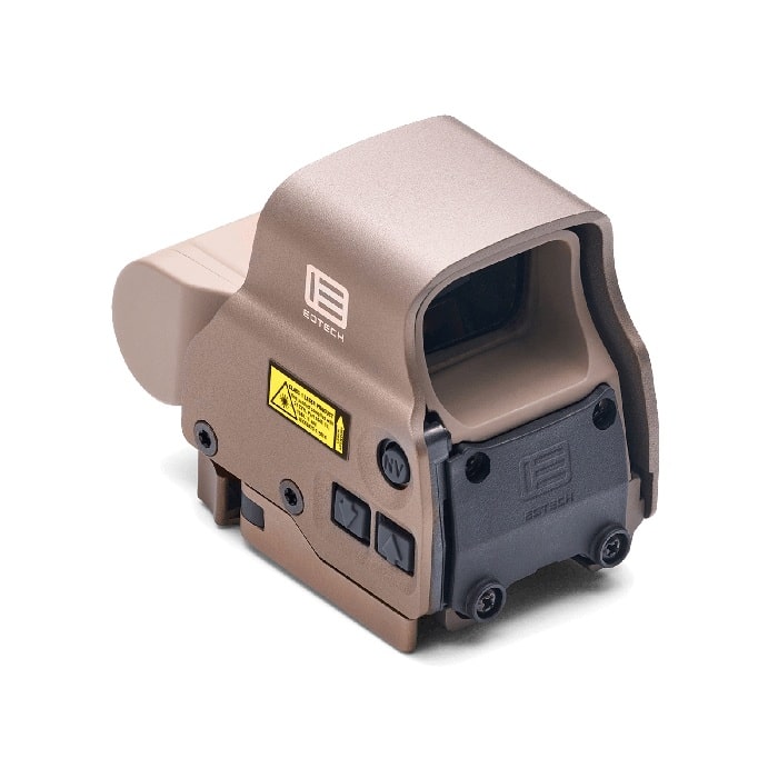 EOTECH EXPS3-DCR tan holographic sight with DCR reticle and quick-detach mount