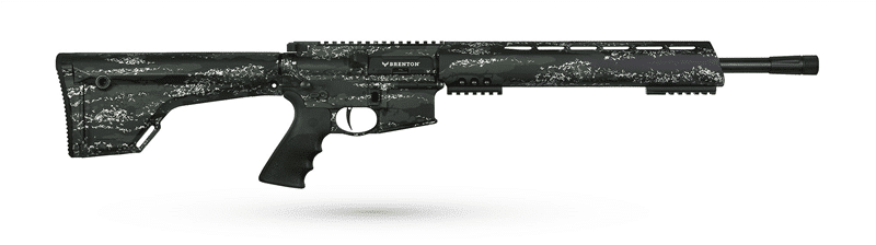 Brenton USA Stalker 18 semi-auto rifle with foliage camouflage finish
