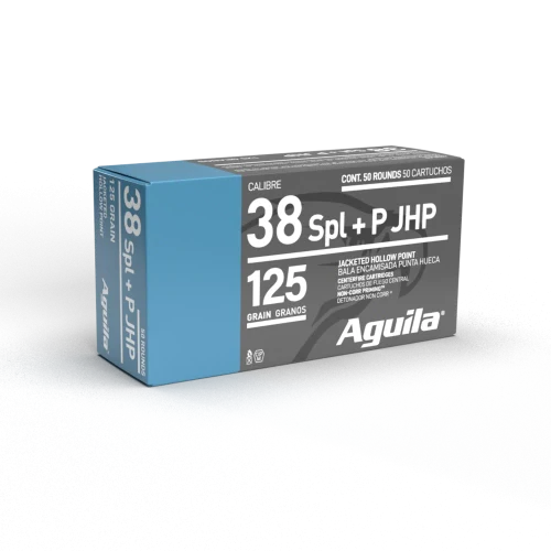 Aguila Ammunition .38 Special 125 grain JHP 50-round box