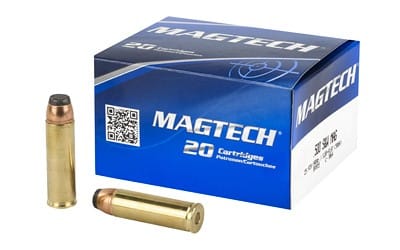 Magtech .500 S&W Magnum 400-grain SJSP flat ammunition, 20-round box
