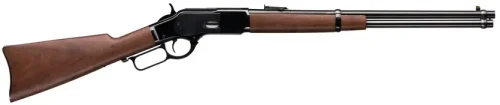 Winchester Model 1873 Carbine .45 Colt lever-action rifle with 20-inch barrel and walnut stock