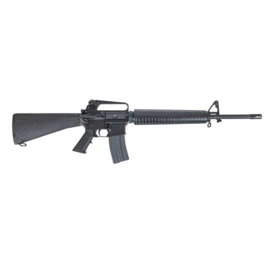 H&R M16A2 black semi-auto rifle with 20-inch chrome-lined barrel