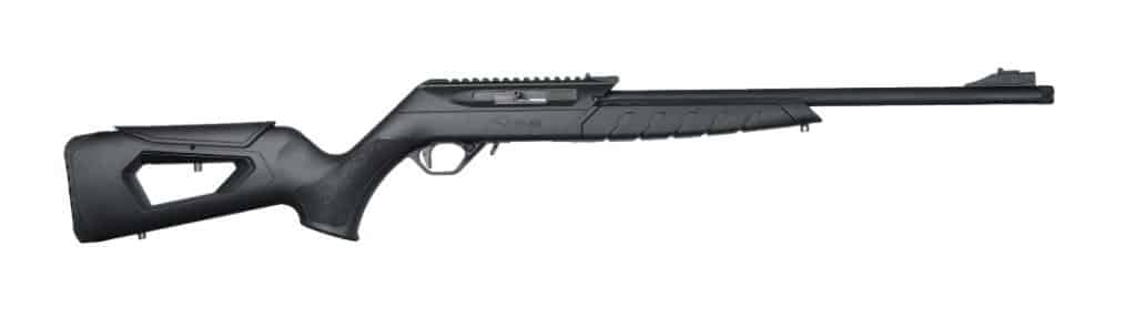 TriStar Arms KR22 .22 LR semi-auto rifle with black synthetic stock and threaded barrel