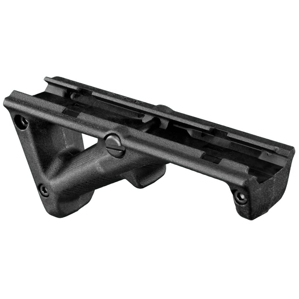 Magpul AFG-2 black polymer angled foregrip for Picatinny rails