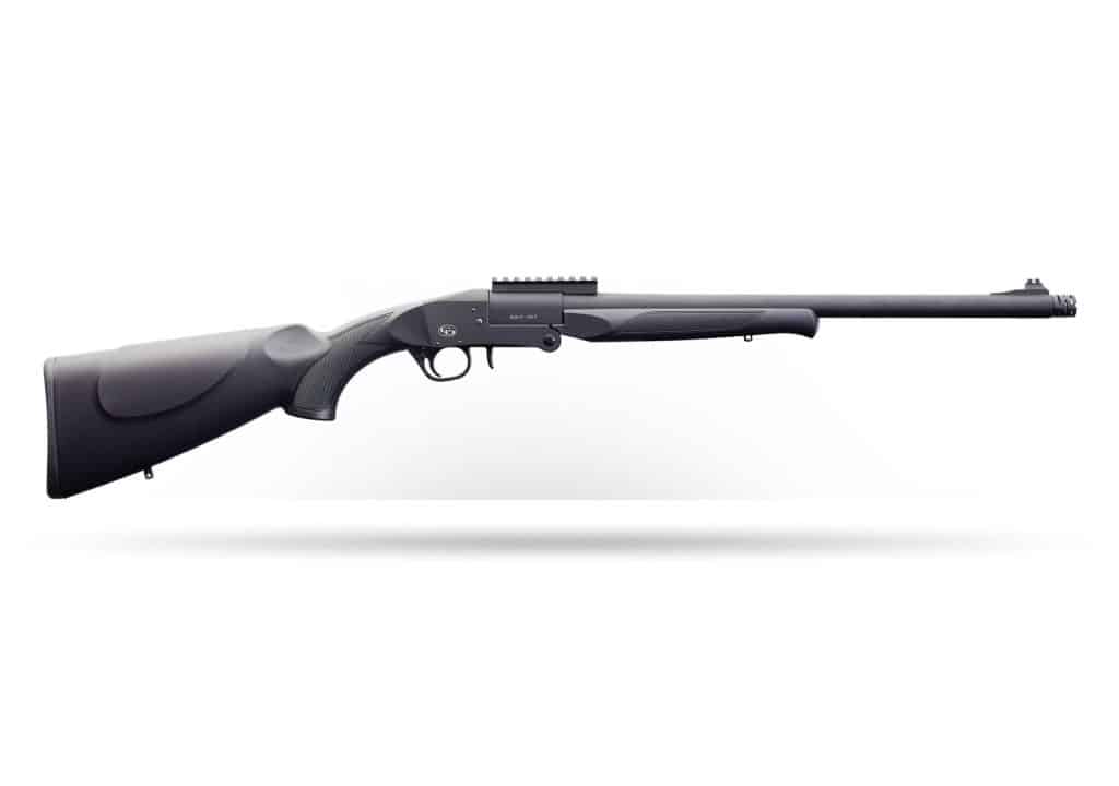 Charles Daly 101 20 gauge single-shot shotgun with black synthetic stock