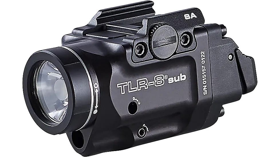 Streamlight compact weapon-mounted light with red laser for Springfield Armory Hellcat