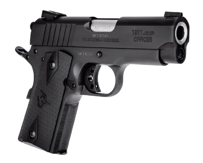 Taurus 1911 Officer .45 ACP semi-auto pistol with matte black finish