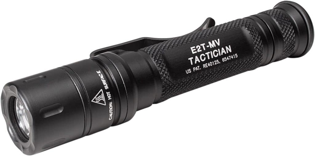 Surefire Tactician E2T MaxVision dual-output LED light in black