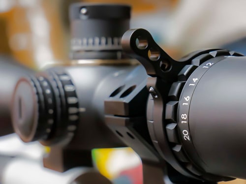 Huskemaw Optics 20SVUNI Switchview black aluminum scope throw lever