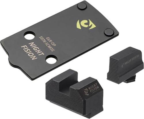 Night Fision 509T MOS optic plate and blank sight combo