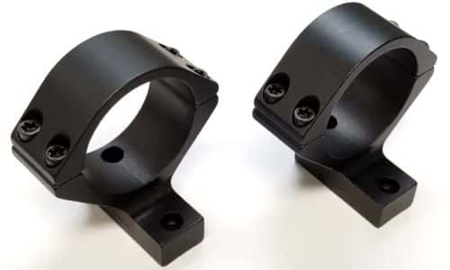 Talley 1-inch extra-high black ring/base combo for Bergara BMR