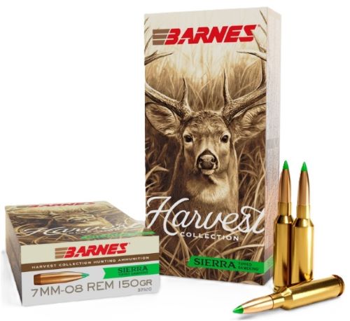 Barnes Harvest 7mm-08 Remington 150 grain Tipped GameKing ammunition