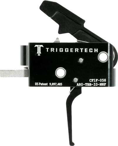 TriggerTech AR-15 Competitive two-stage flat black trigger