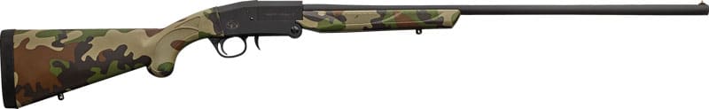 Charles Daly 101 Compact .410 bore shotgun with 26-inch barrel and Woodland Camo stock