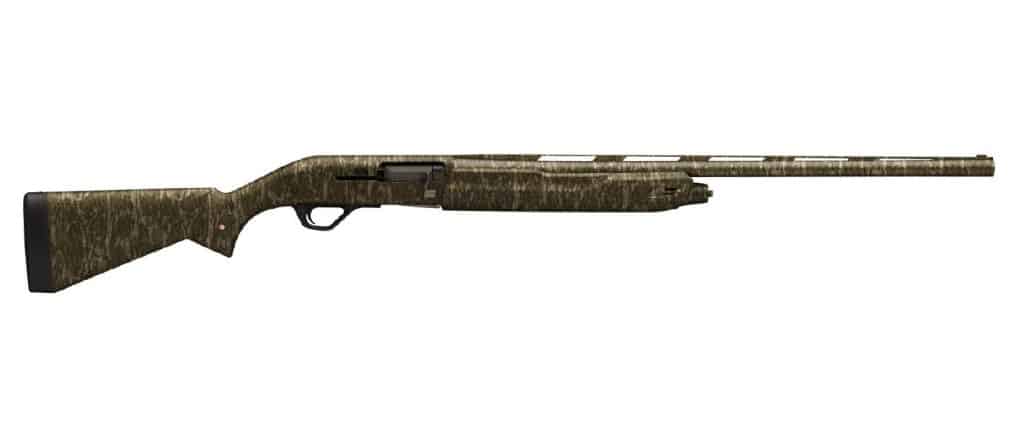 Winchester SX4 Waterfowl Hunter 12 gauge shotgun with 26-inch barrel and Mossy Oak Bottomland finish