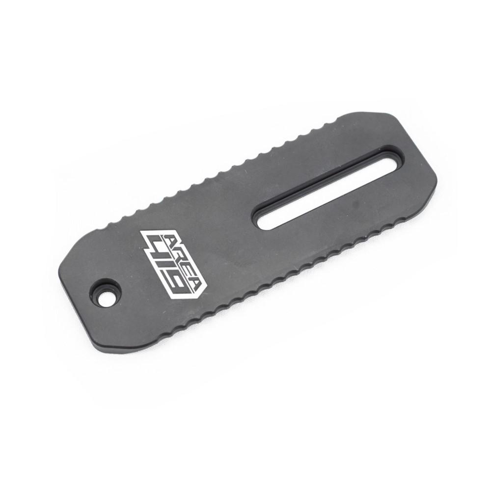 Area 419 ARCALOCK universal dovetail rail in black hardcoat anodized aluminum