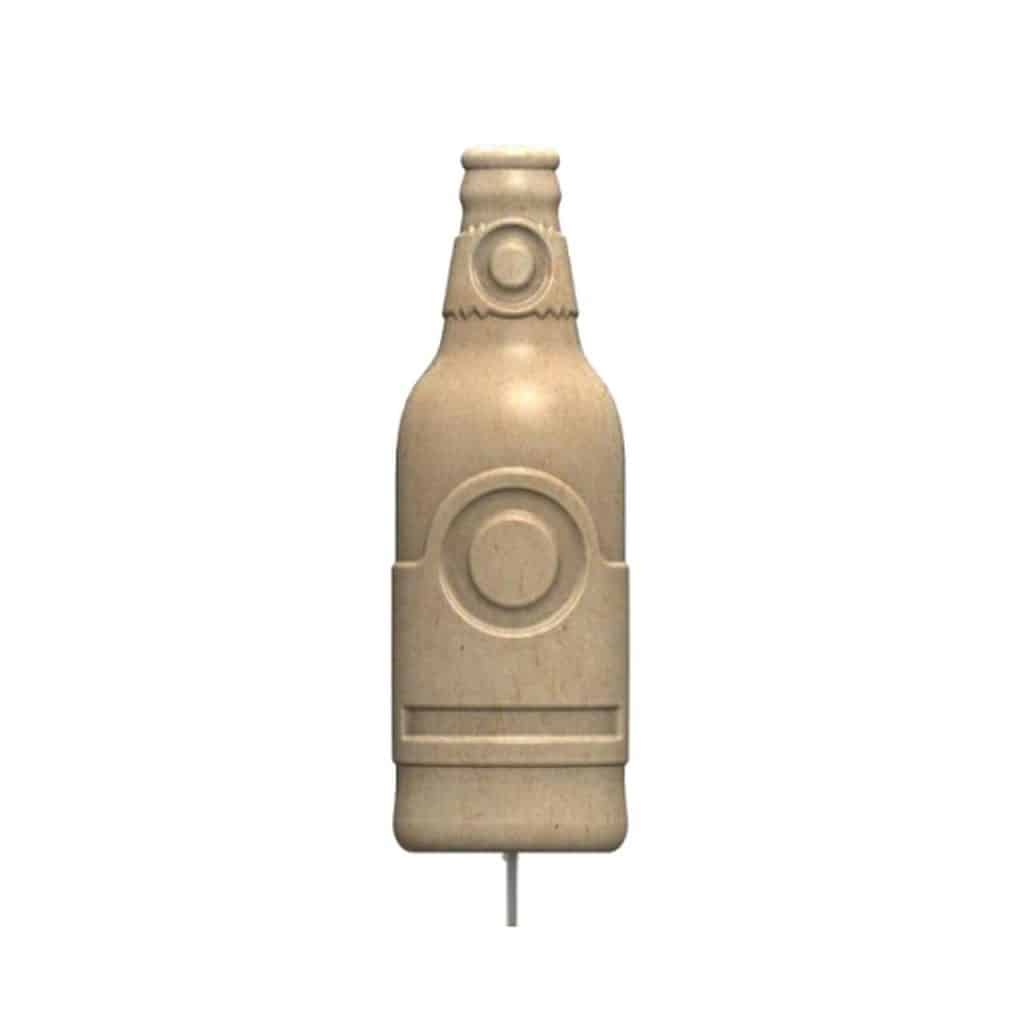 Birchwood Casey 3D Stake Target Bottle 6 Pack beige bottle-shaped targets