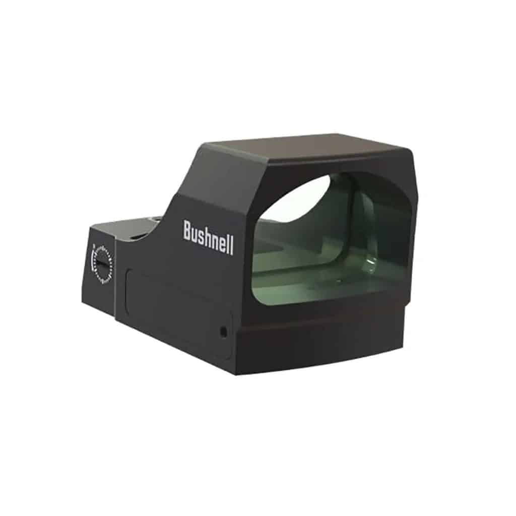 Bushnell RXS10R 1x25mm black reflex sight with 4 MOA red dot