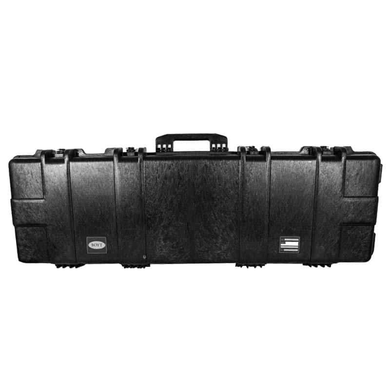 Boyt Harness H51 black double rifle case with wheels and handles