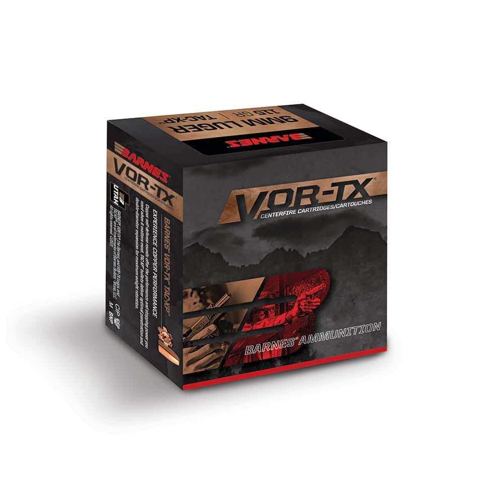 Barnes .40 S&W TAC-XP handgun ammunition 20-round box