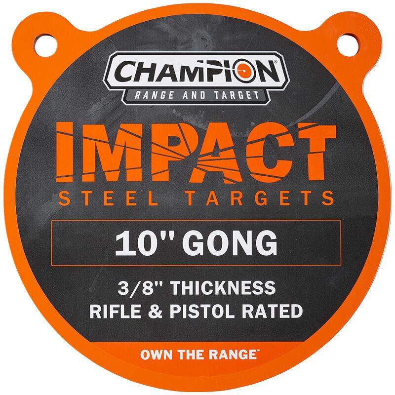 Champion 10-inch round impact steel gong target