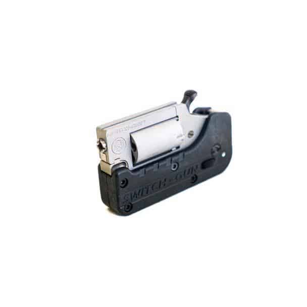 Standard Manufacturing Switch-Gun .22 WMR folding revolver with 0.75-inch barrel