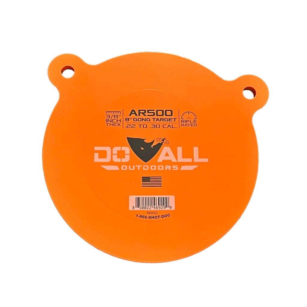 Do All Outdoors 3/8 x 8 round gong shooting target