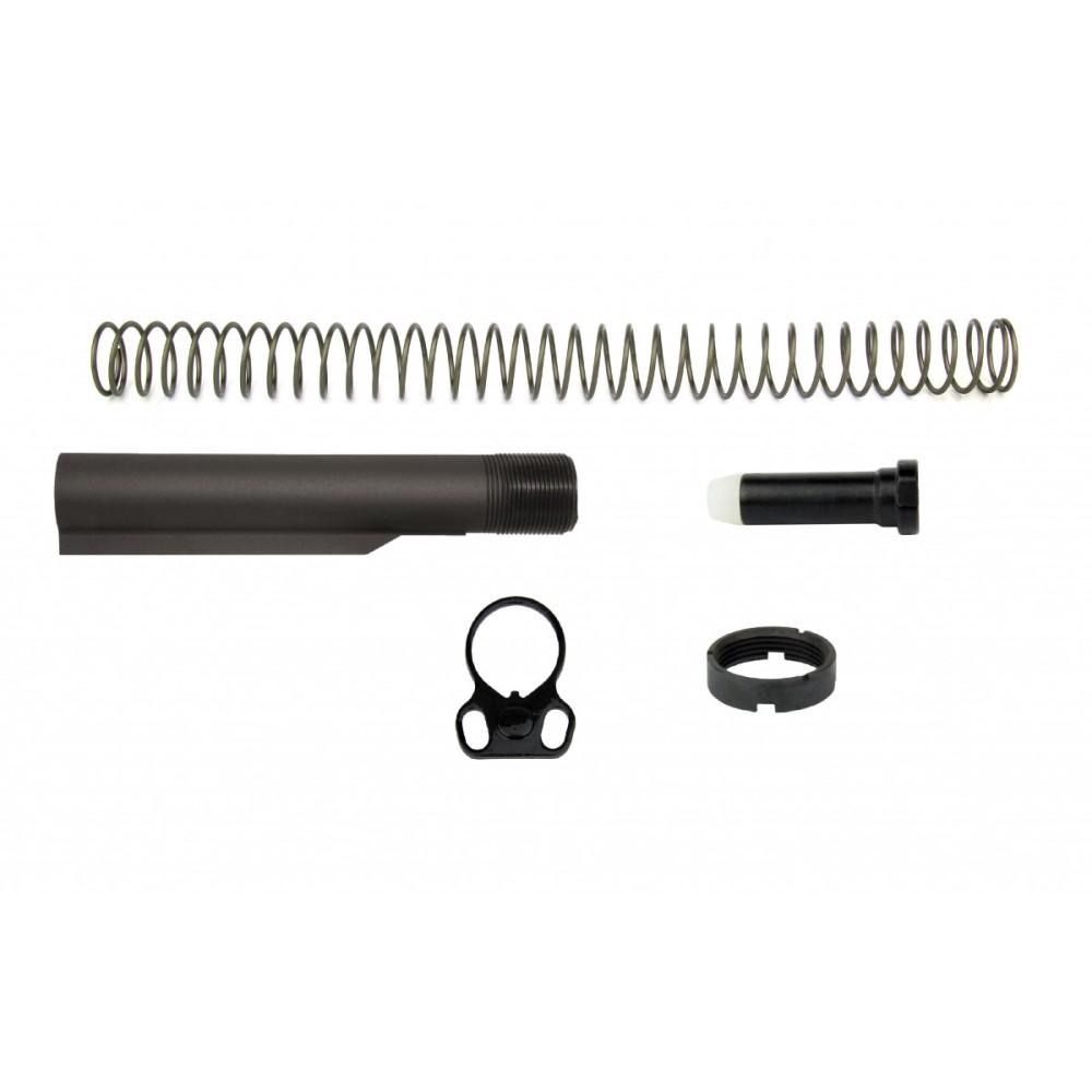 TacFire AR-10 carbine buffer tube kit with ambi dual-loop sling adapter