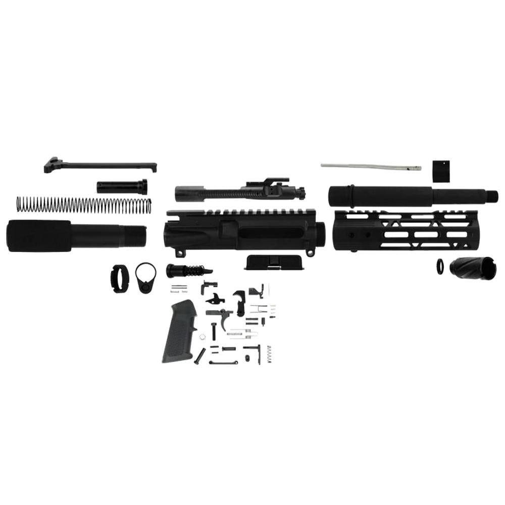 TacFire 7.5-inch 300 Blackout unassembled AR pistol build kit