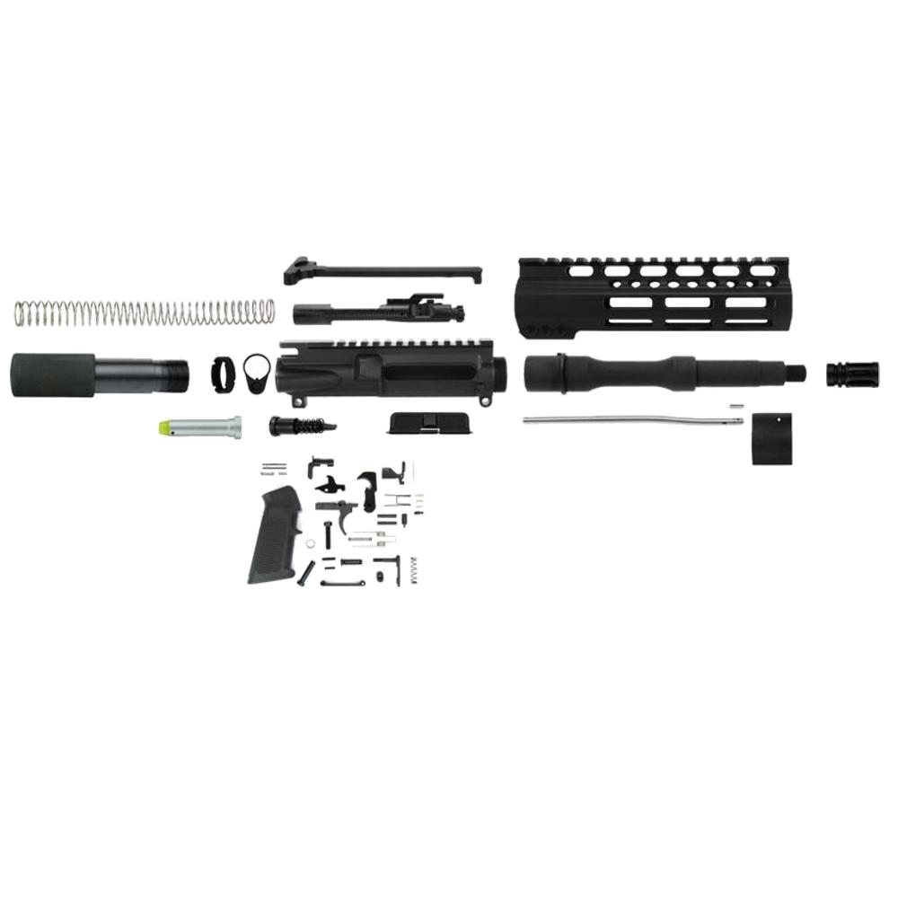 TacFire 10.5-inch 5.56 NATO unassembled pistol build kit