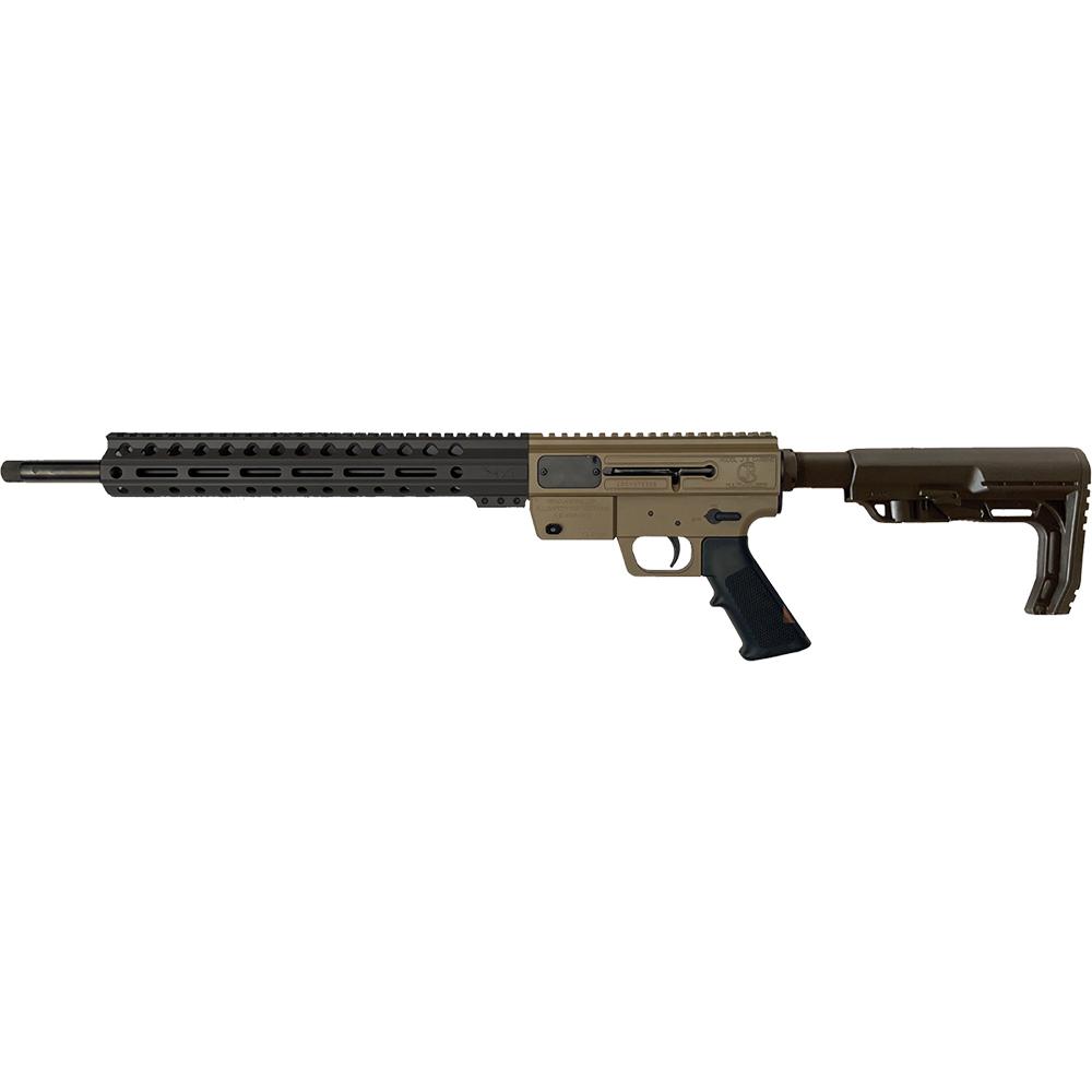 Just Right Carbines JRC Gen 3 .45 Auto rifle with 17-inch threaded barrel and FDE finish