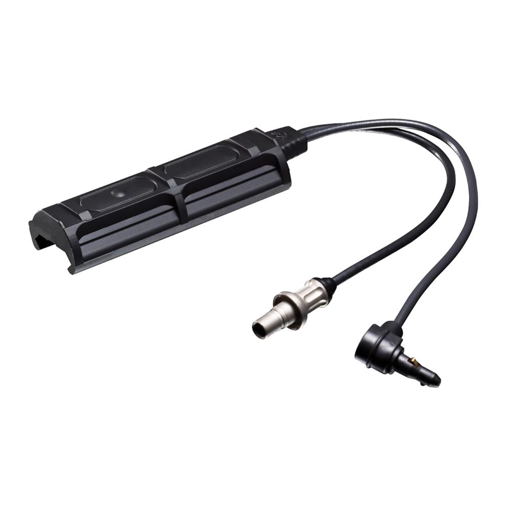SureFire SR07-D-IT black remote dual switch with 7-inch cable