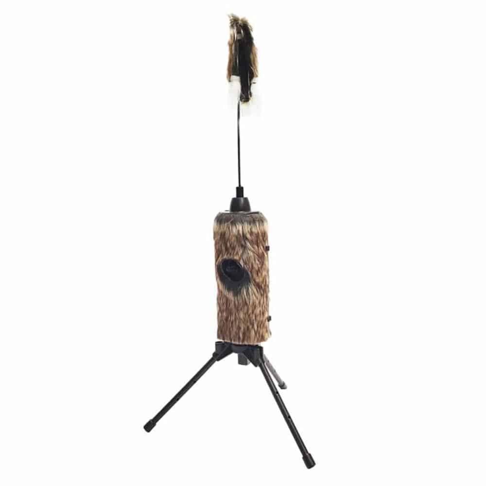 Mojo HW2508 Fuzzy Critter brown predator decoy with built-in tripod