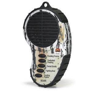 Cass Creek Ergo electronic wild boar call with ergonomic grip and belt clip