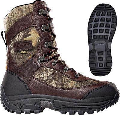 LaCrosse Hunt Pac Extreme 10-inch 2000g hunting boots in Mossy Oak Break-Up, size 11