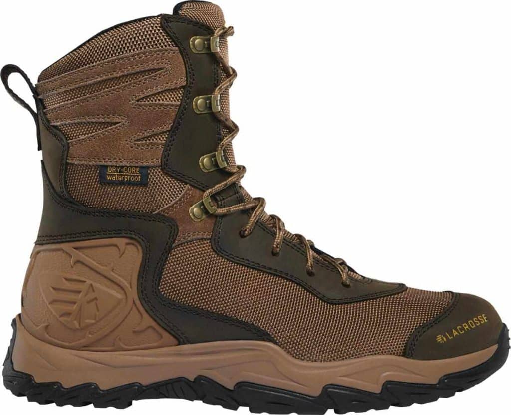 LaCrosse Windrose 8 inch brown hunting accessory, size 8