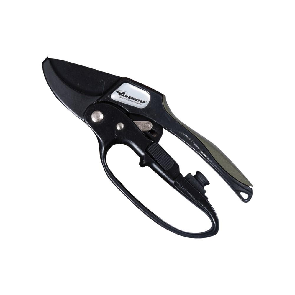 Ameristep pruning kit with folding saw and ratchet pruners in black