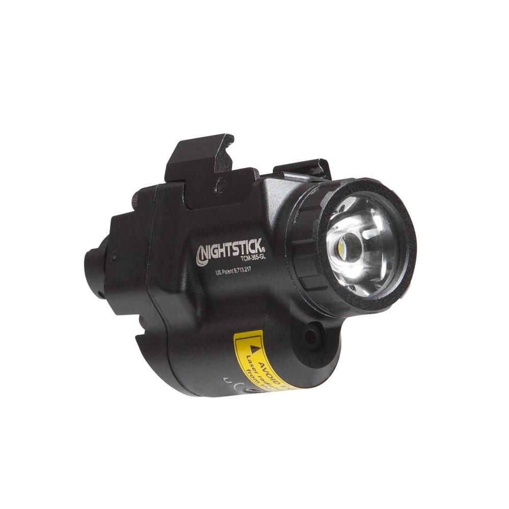Nightstick TCM-365-GL 650-lumen weapon light with green laser for Sig Sauer P365
